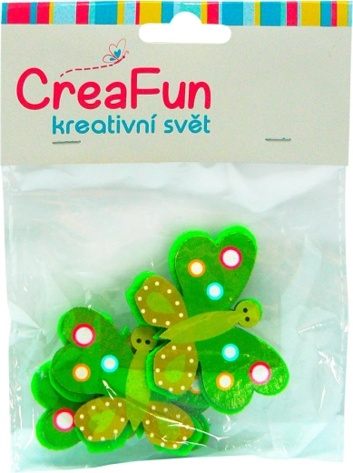 Set vlinders voor creatief spel, 3 stuks – Sparkys