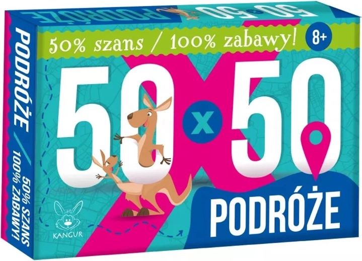 50 x 50: Reizen – partyspel van snelle beslissingen