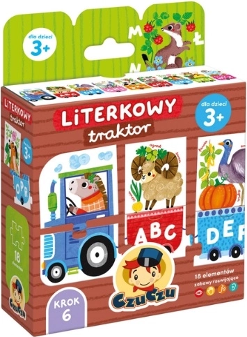 CzuCzu lettertractor – alfabetpuzzel