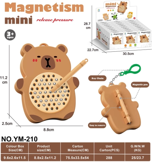 Magnetisch tekenbord capibara