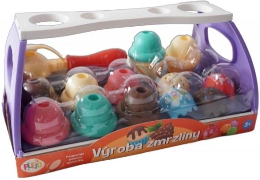 PLEJO ijs maken – serveerblad met ijs