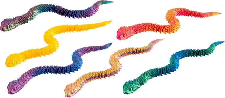 Magische 3D slang adder 30 cm