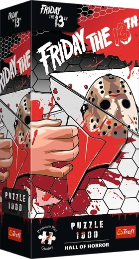 Trefl Premium Plus puzzel Hall of Horror: Vrijdag de 13e – 1000 stukjes