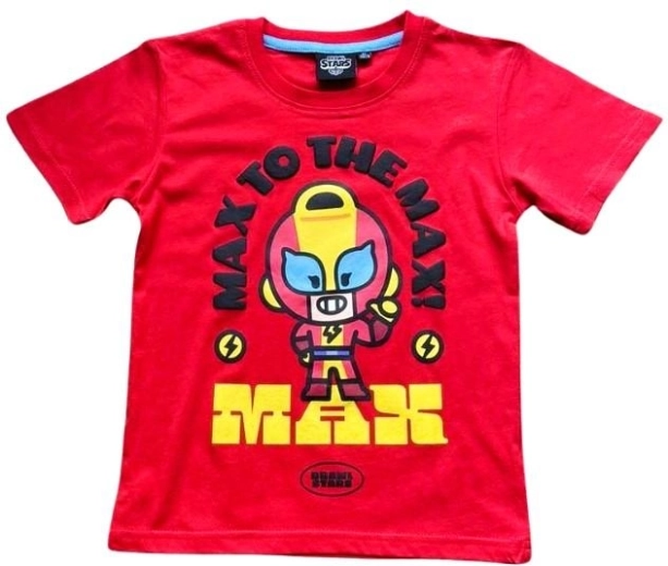 Rood katoenen T-shirt Brawl Stars