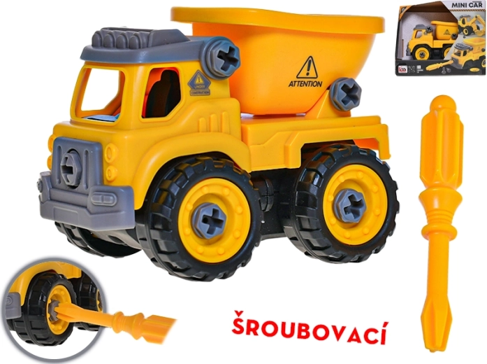 Schroefbare kiepwagen 12 cm