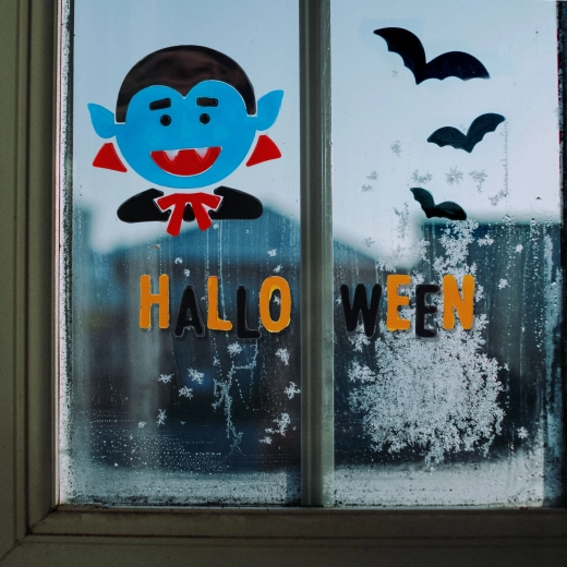 Geldecoratie voor het raam Halloween - 1 stuk
