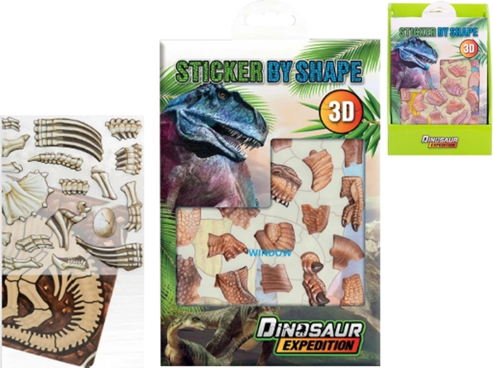 3D stickers dinosaurussen – realistische stickers voor kinderen