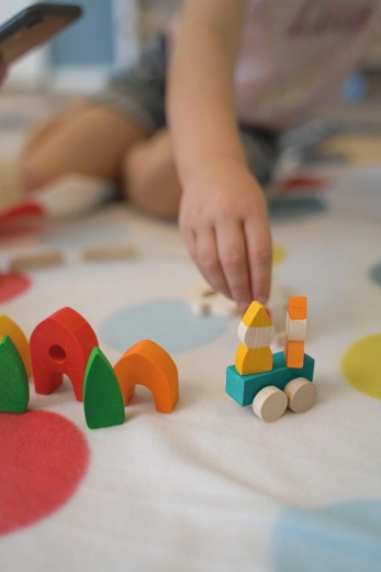 My little village – houten bouwset goki Evolution