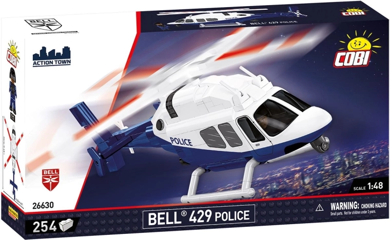 Cobi Bell 429 politiehelikopter 1:48 (254 onderdelen)