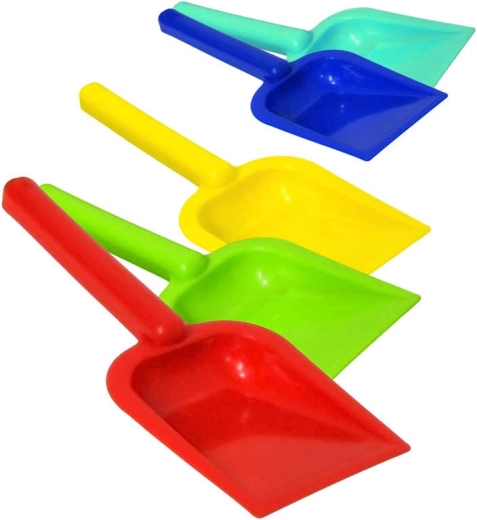 Kinderzandschepje 19 cm kunststof (5 kleuren) - 1 stuk