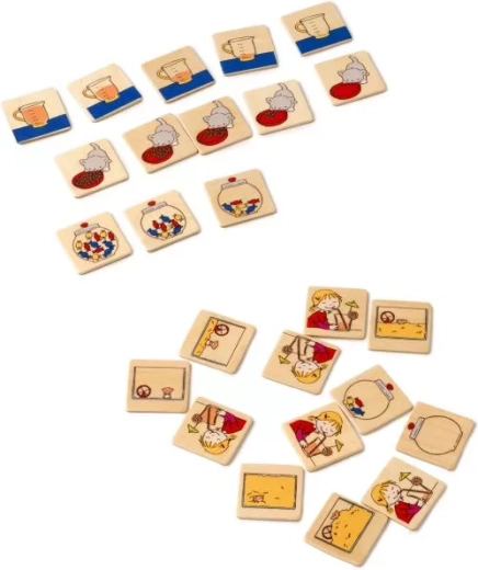 Toys for Life afbeeldingen rangschikken – van vol naar leeg (leren over volume)
