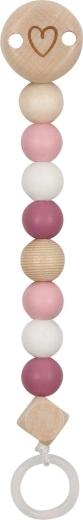 Goki baby fopspeenketting met hartje - 1 stuk