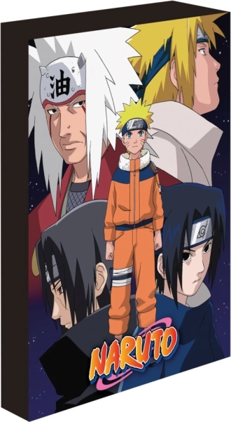 Lichtgevende LED afbeelding NARUTO 30 × 40 cm