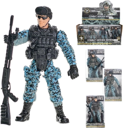 Kávový soldaat met wapen – 4 soorten