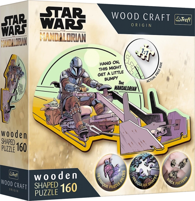 Houten puzzel Star Wars: The Mandalorian – 160 stukjes