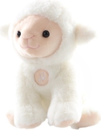 Pluchen lammetje met geluid 22 cm