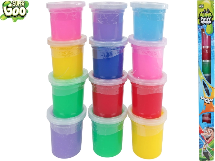 Super Goo creatieve boetseerklei – set van 12 bekers