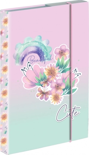 A4 schriftendoos Bloemen