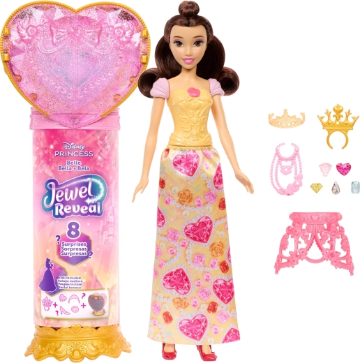 Disney prinses Jewel Reveal Belle met accessoires