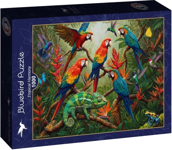 Bluebird-puzzel Tropische harmonie 1000 stukjes