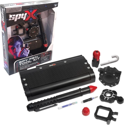 SpyX spionageset met multifunctionele pen voor kinderen