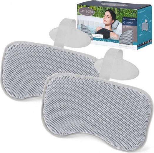 Kussentjes voor LAY‑Z‑SPA bubbelbad – set van 2 stuks