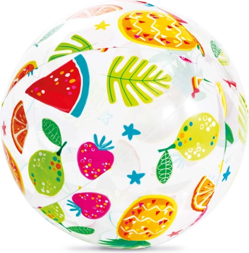 Opblaasbare strandbal fruit 51 cm Intex