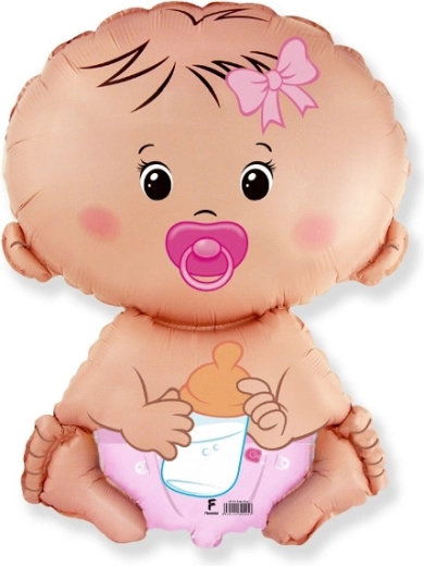 Folieballon babymeisje