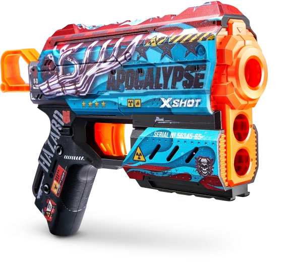 X-Shot Skins Menace – pistool voor schuimpijltjes, meerdere varianten