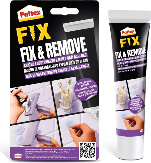 Pattex Fix & Remove verwijderbare vloeibare lijm 44 g