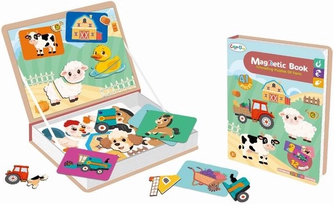 Magnetische puzzel Boerderij - 1 stuk