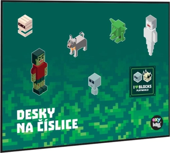 Map voor cijfers Playworld OXYBAG