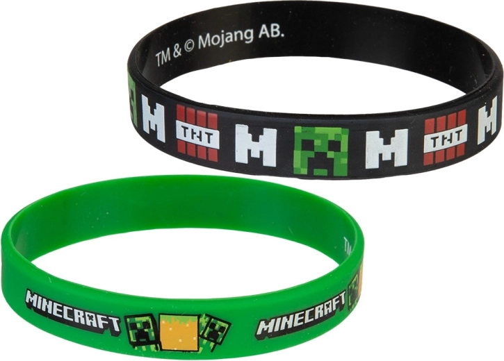 Minecraft siliconen armband - 1 stuk