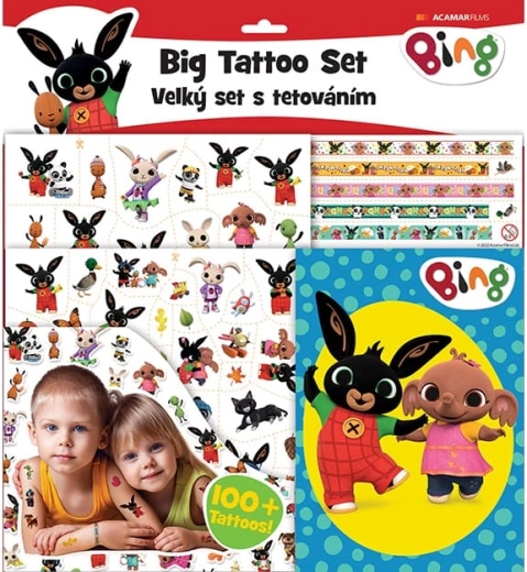 Grote Bing-tatoeageset