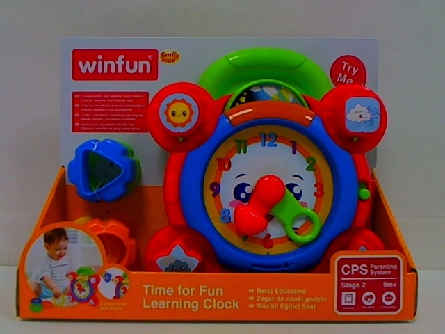 Mijn eerste wijzerplaat SmilyPlay