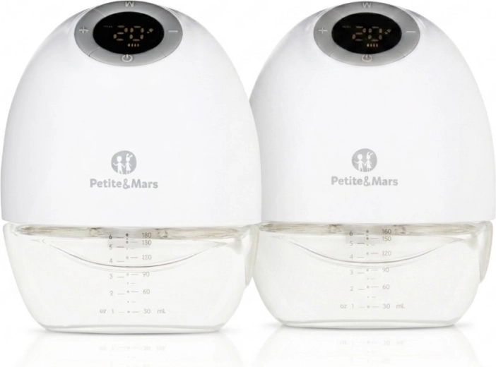 Petite&Mars elektrische handsfree borstkolf Gaia Duo