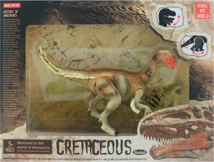 Therizinosaurus figuur SPARKYS met beweegbare ledematen