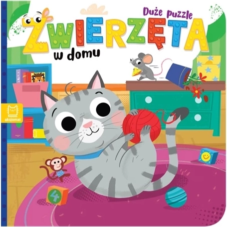 Dieren in huis – grote puzzels