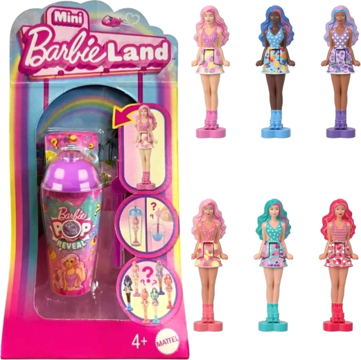 Barbie Mini Pop Reveal – verzamelbare mini pop met verrassing en accessoire