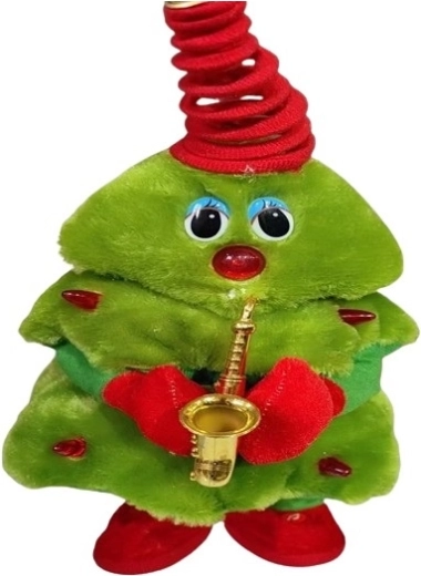 Dansende kerstboom met saxofoon Norimpex