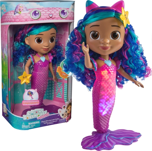 Zeemeermin Gabby – lichtgevende pop met geluiden uit Gabby’s Magisch Poppenhuis