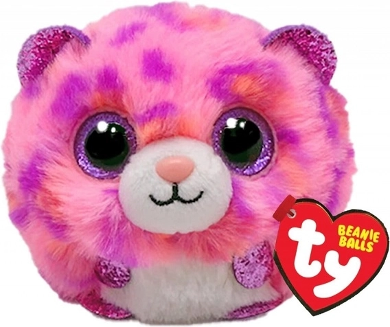 TY Puffies Meteor – roze luipaard