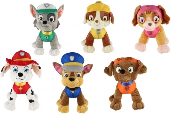 Pluchen figuurtjes PAW Patrol – 6 soorten