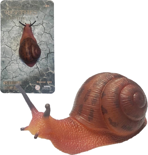 Realistisch model van een tuinslak (13 cm)