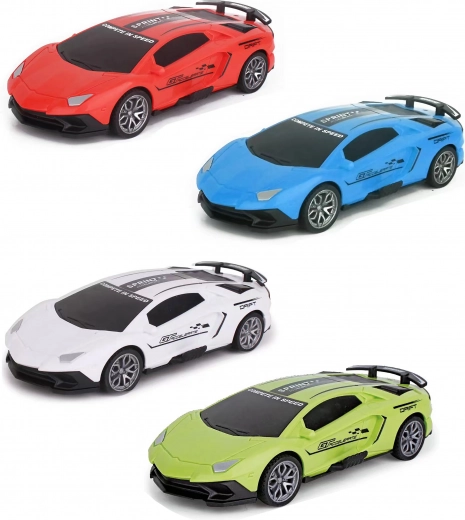 Racea auto met vliegwiel 16,5 cm