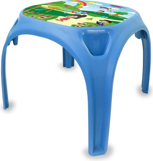 Kindertafel Jamara Plezier met cijfers XL blauw