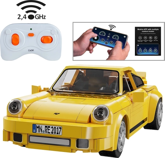 CaDA RUF CTR 2017 Yellowbird bouwset met afstandsbediening 1:20