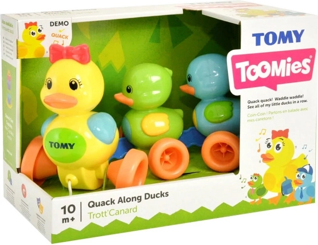 Tomy Toomies vrolijke trippelende eendjes