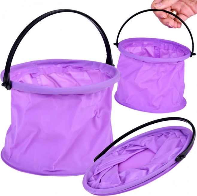 Opvouwbare emmer voor kleine verkenners