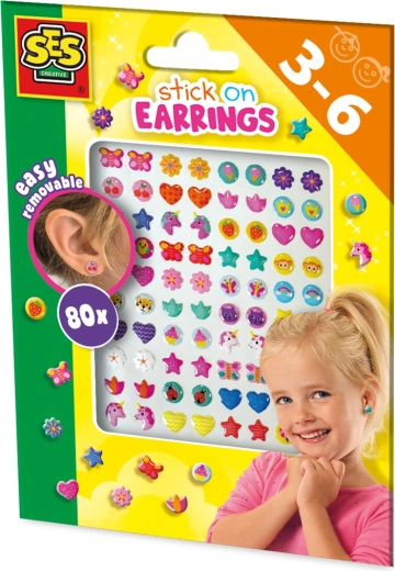 SES Creative stickeroorbellen voor kinderen